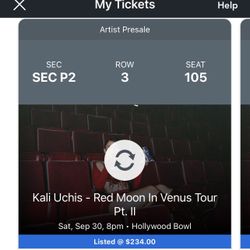 kali uchis tickets
