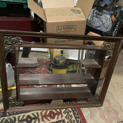 Mirrored Shelf Wall Mount