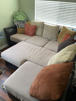 Large Sectional Sofa with Chaise