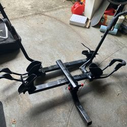 Bike Rack Holds Two Bikes
