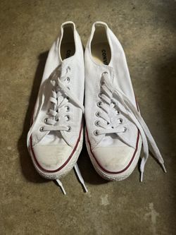 Converse Shoes Size 9.5 White