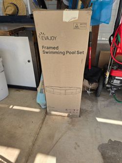 12 ft by 30 inch round pool and cover - new