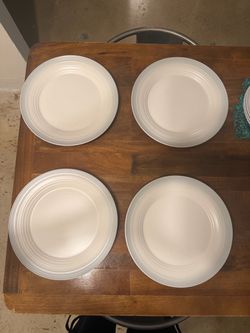 Mikasa Ombre Grey tableware set dishes bowls plates mugs