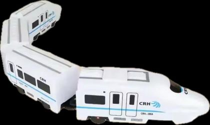 Smart Chain Train Toy - Electric Train Toy with Flashing Lights