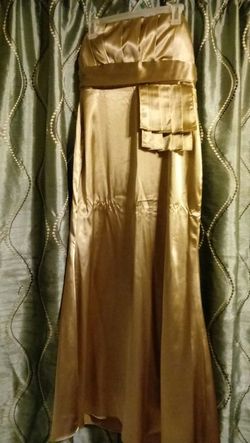 New Gold Dress Size 14