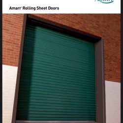 Four BRAND NEW Amarr 5601 Series 10x12 Roll-up Garage Doors