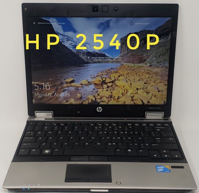 Mini Laptpp HP 2540P Windows 10