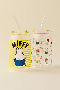 Miffy To-Go Glass Tumbler Sets