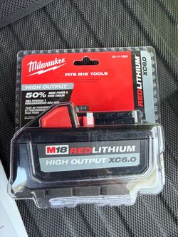 Milwaukee M18 RedLithium High Output XC6.0 Battery