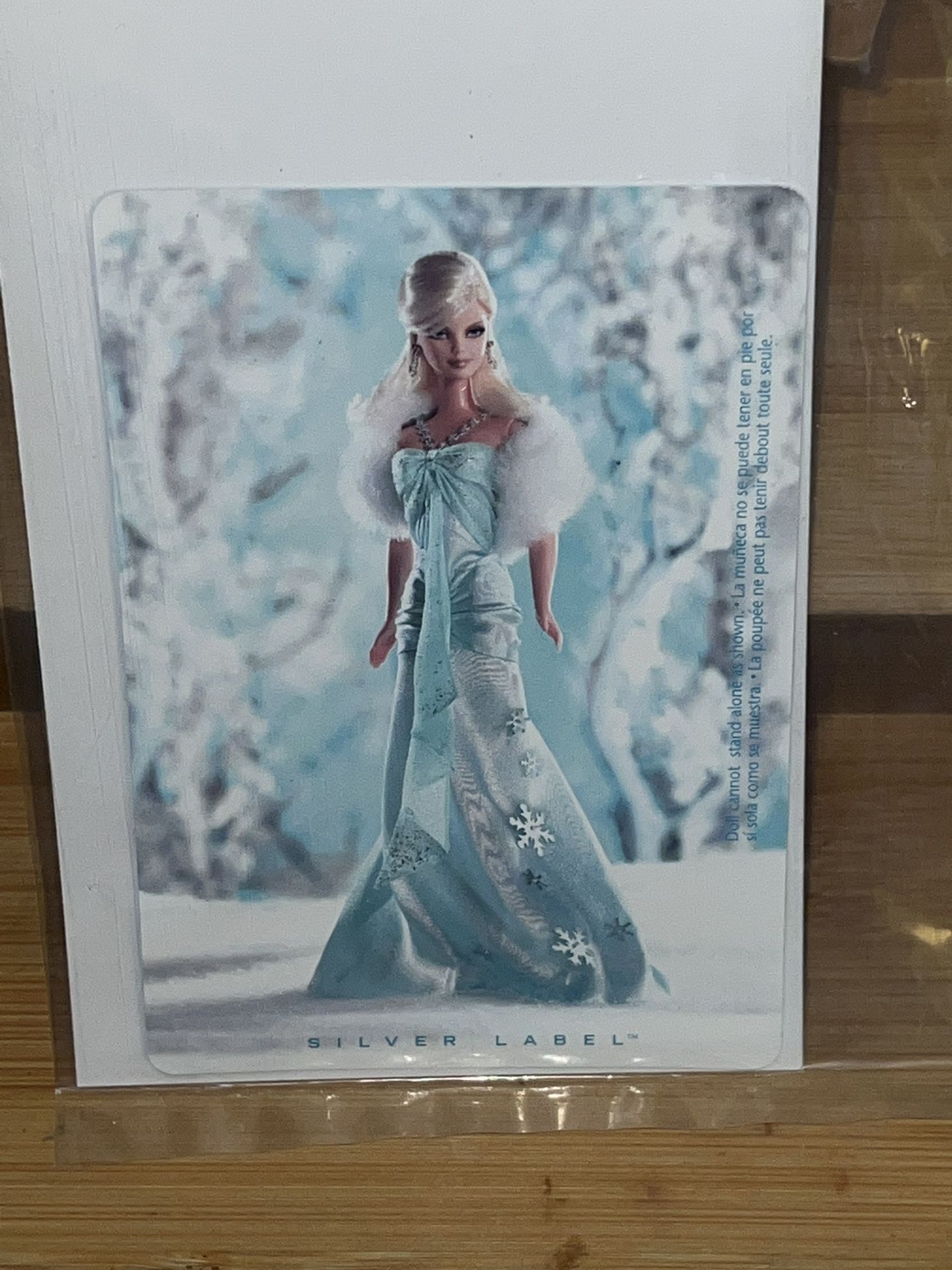 I Dream of Winter Silver Label Dream Seasons Collection Barbie 