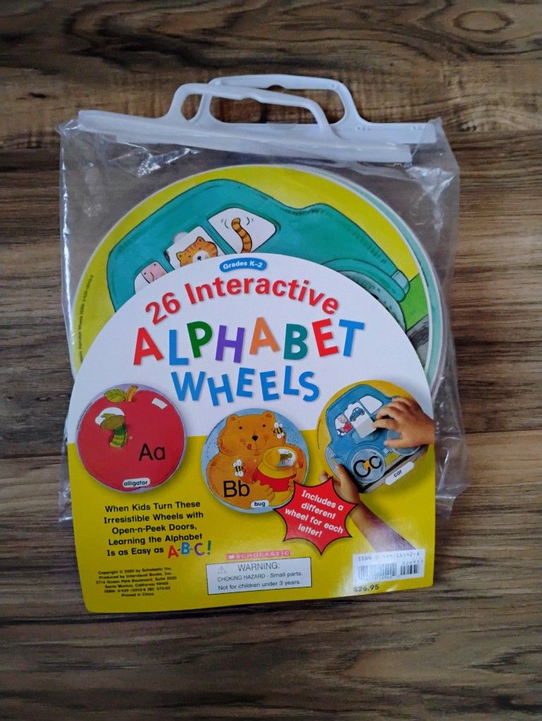 Scholastic Alphabet Wheels