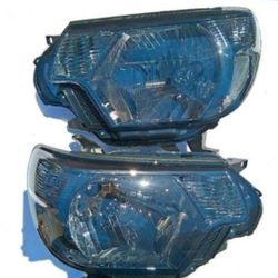 12-15 Toyota Tacoma Headlights Luces Calaveras Micas Faros Focos Faroles Headlamps