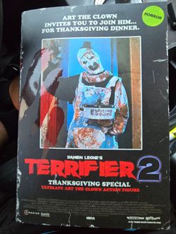 Terrifier 2 Thanksgiving Special Ultimate Art The Clown Action Figure Neca Horror