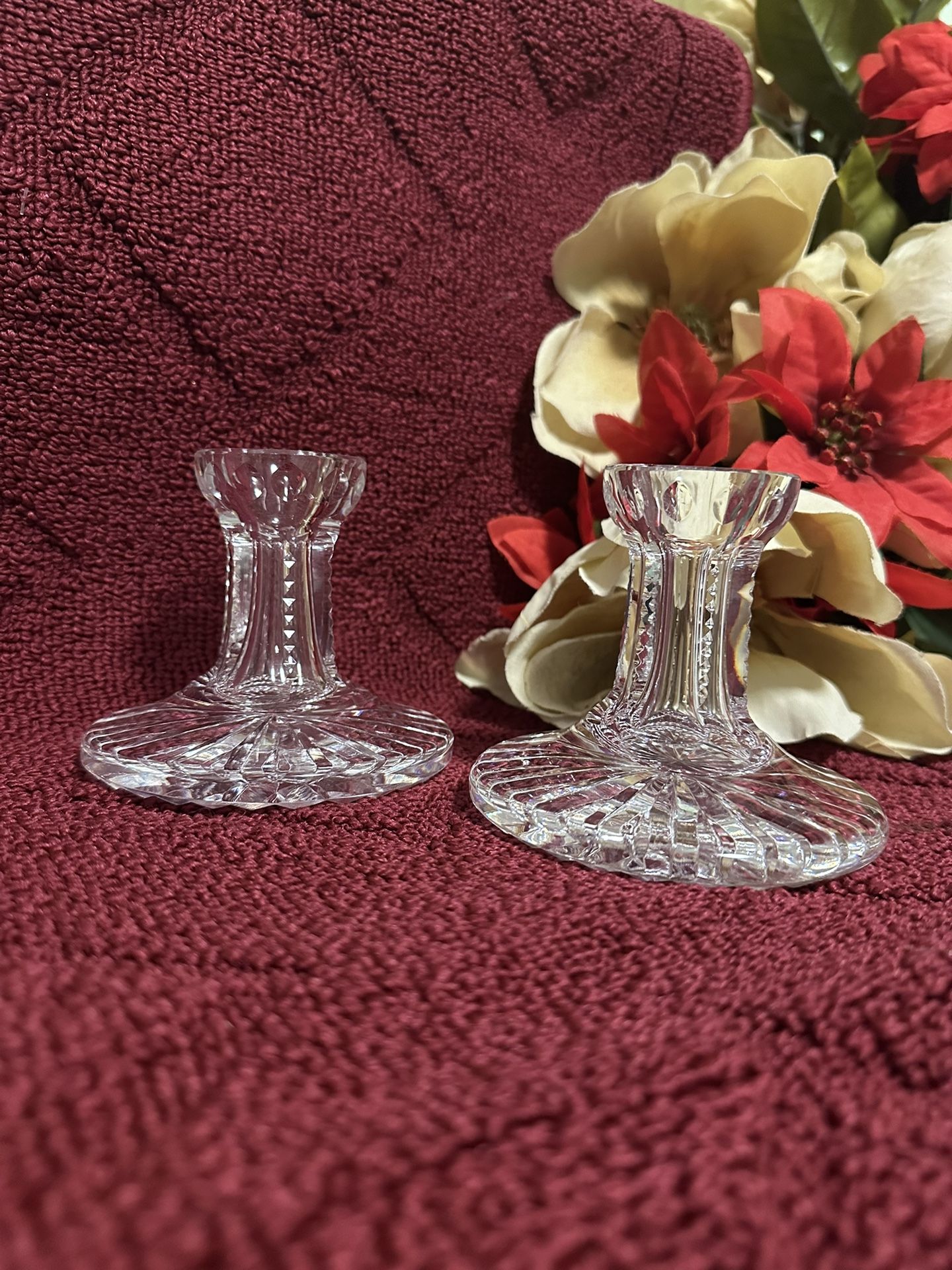 Crystal Candlestick Waterford 