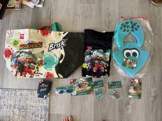SDCC 2026 Nintendo Splatoon Raiders X Brisk Collab Swag Merch Shirt Sz Men’s XL