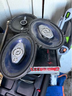Pioneer 6x8 speakers