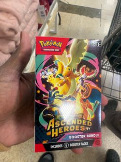 Pokémon ascended hero’s booster pack
