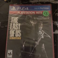 PS4 The Last Of Us Remastered 