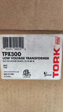 Tork TPX300 Low Voltage Pool Light/Landscape Transformer