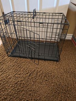 Small pet metal crate
