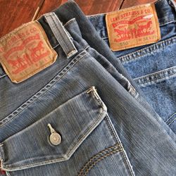 LOT OF 2 VINTAGE LEVI'S 