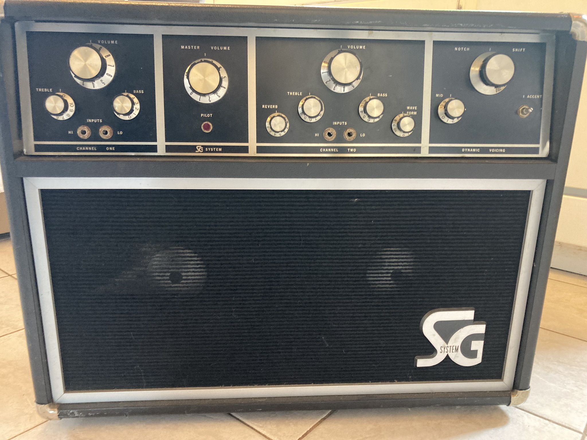 Vintage SG Amplifier