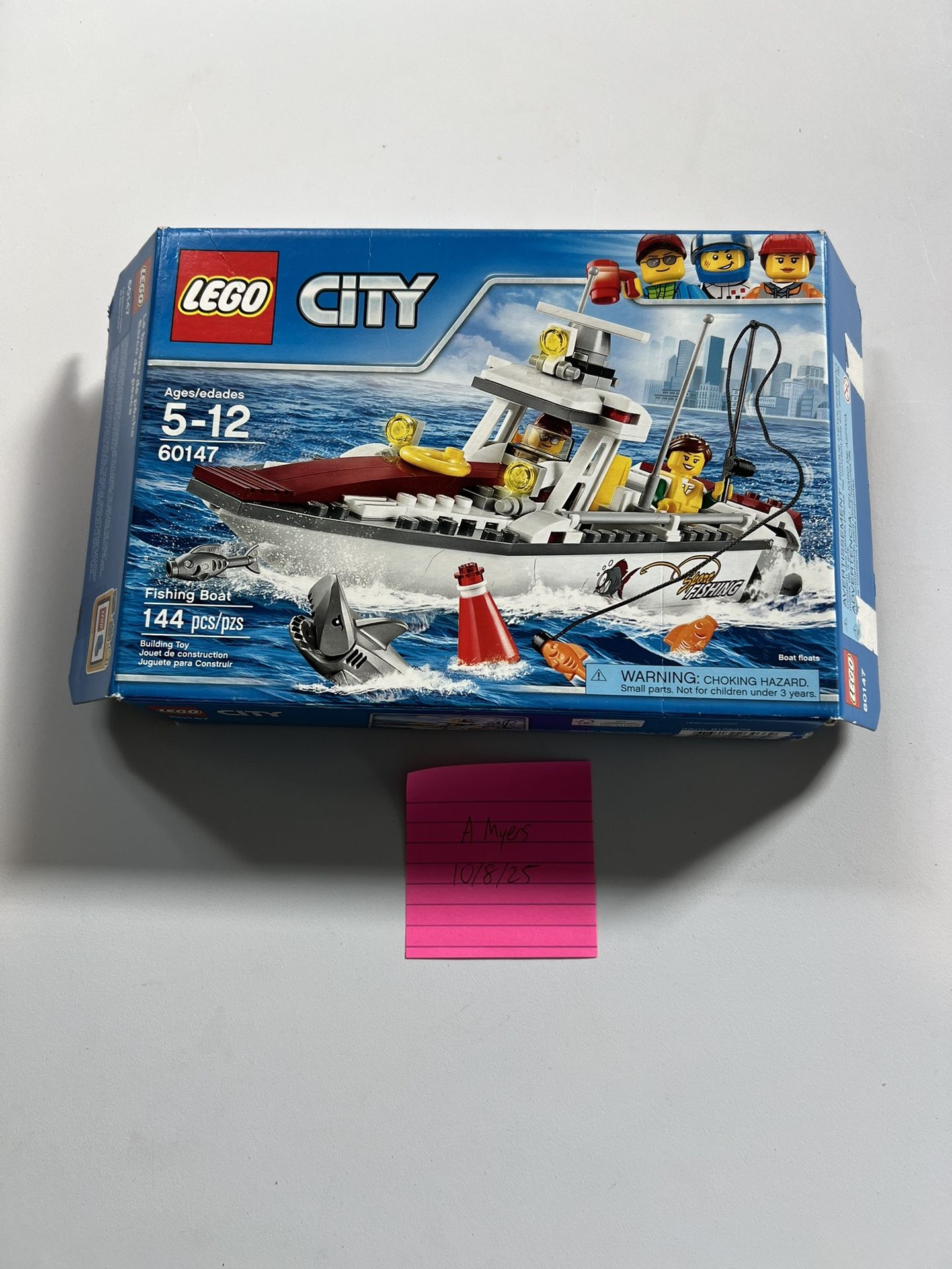 LEGO City 60147 Fishing Boat