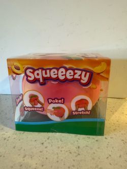 PEACH Viral Squeezy Squishy NEW