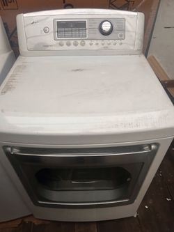 LG (LifesGood) White Smart Gas Dryer – Excellent Condition!