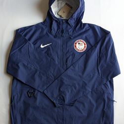 Nike ACG USA Paralympic Team Beijing MMXXII 2022 Rain Jacket Men Sz L DH9839-492
