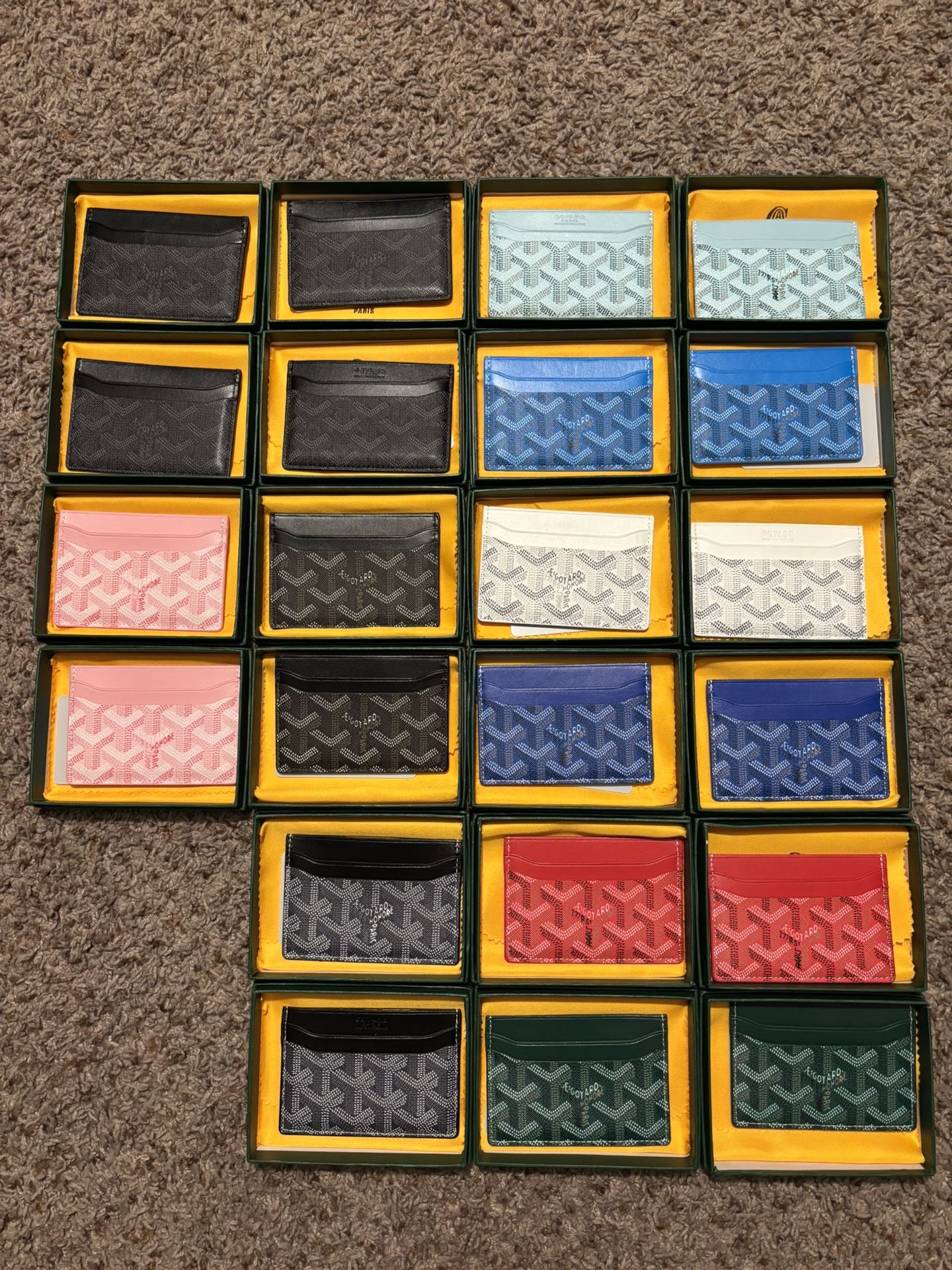 Goyard Card Holder Wallet