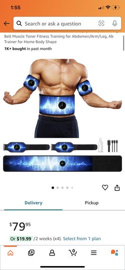 ABS Simulator Muscle Machine Workout Sealed!