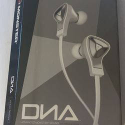 Monster DNA Wired Headphones NIB