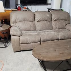 Recliner Couch Set