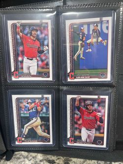 Cleveland Indians Baseball Cards