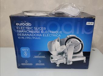 Eurodib Commercial 10"
Electric Meat Slicer