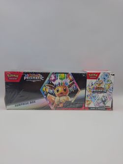 Pokémon Prismatic Evolutions Surprise Box & Booster Bundle