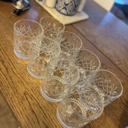 Crystal Glasses Set Of 8 