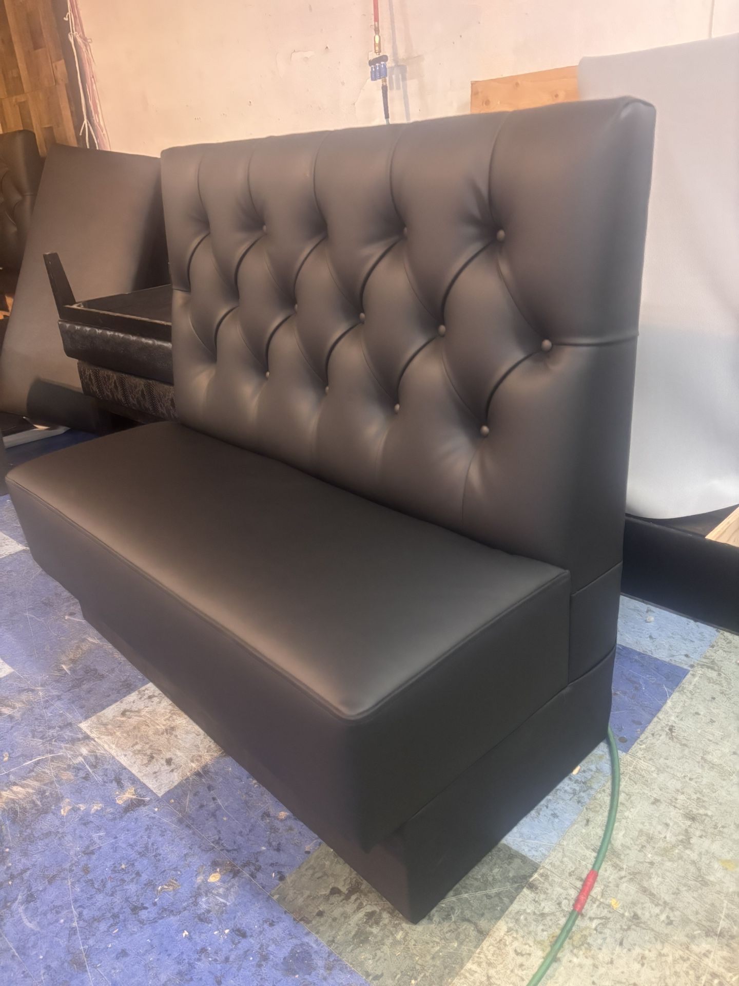 Restaurant booths (5 pcs black 48x42 ) $299