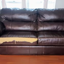 Leather Couch