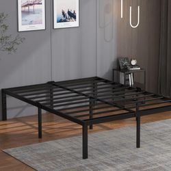 New! Queen Size Platform Bed Frame 