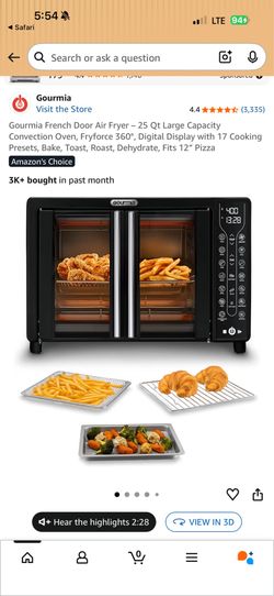 French door air fryer