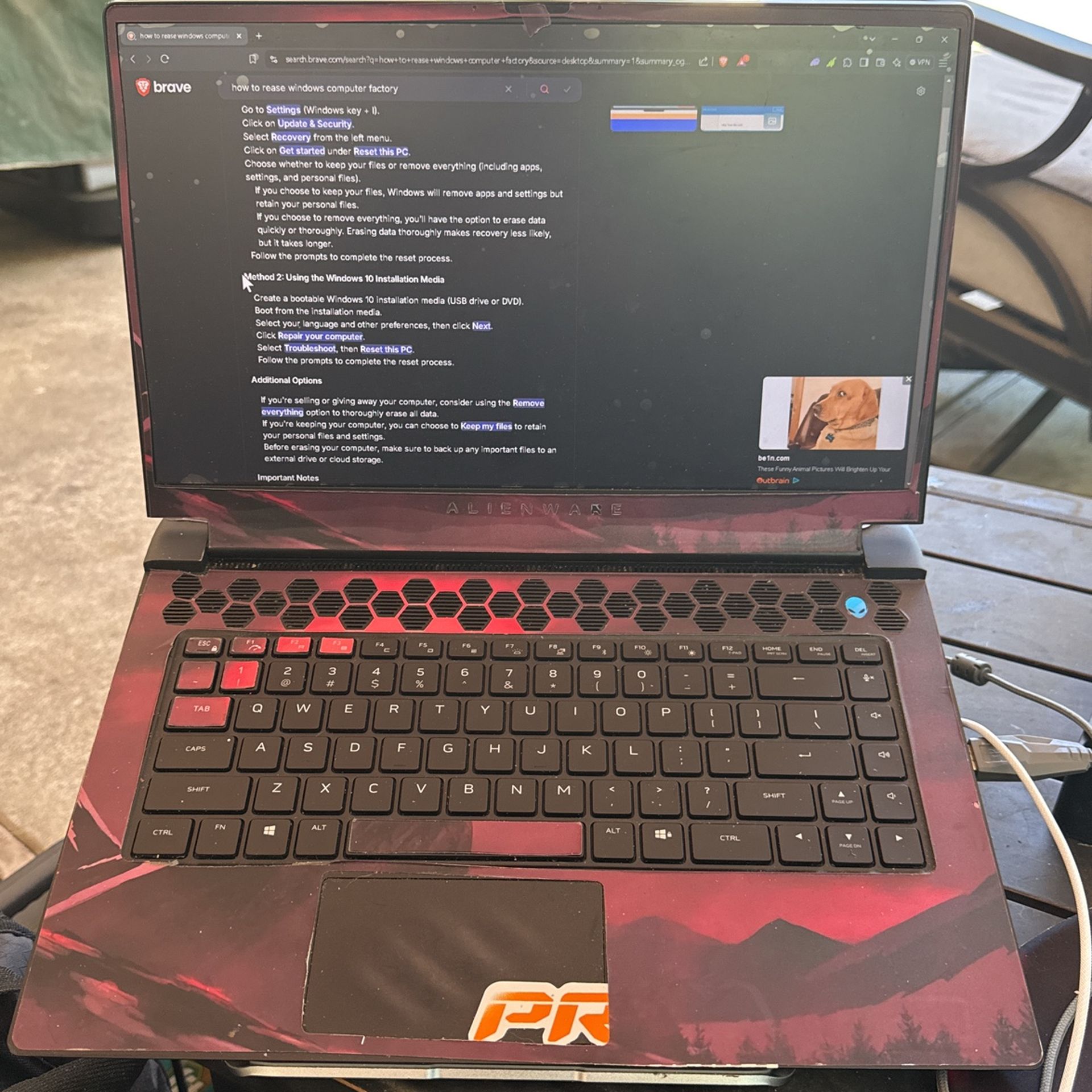 Alienware M15 R5