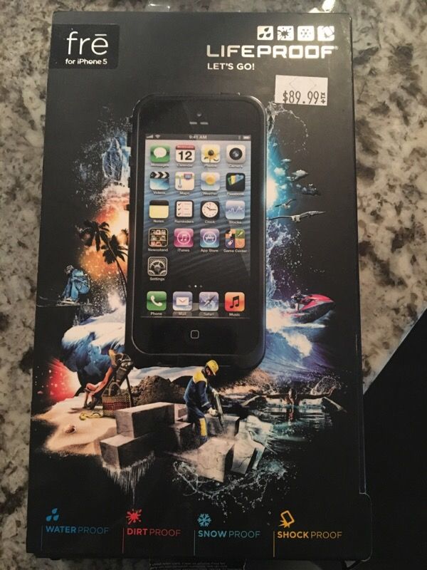 Lifeproof case for IPhone 5