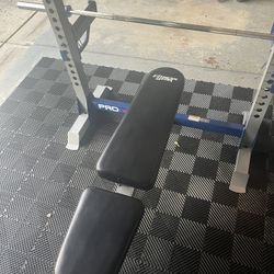 Bench And Squat Rack