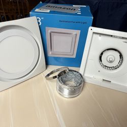 Ventilation Fan With Light