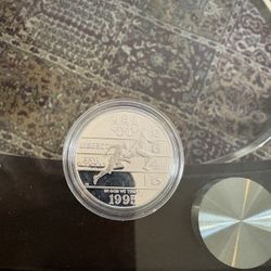 9.25 Silver 80.6 Grams And Olympic Coin