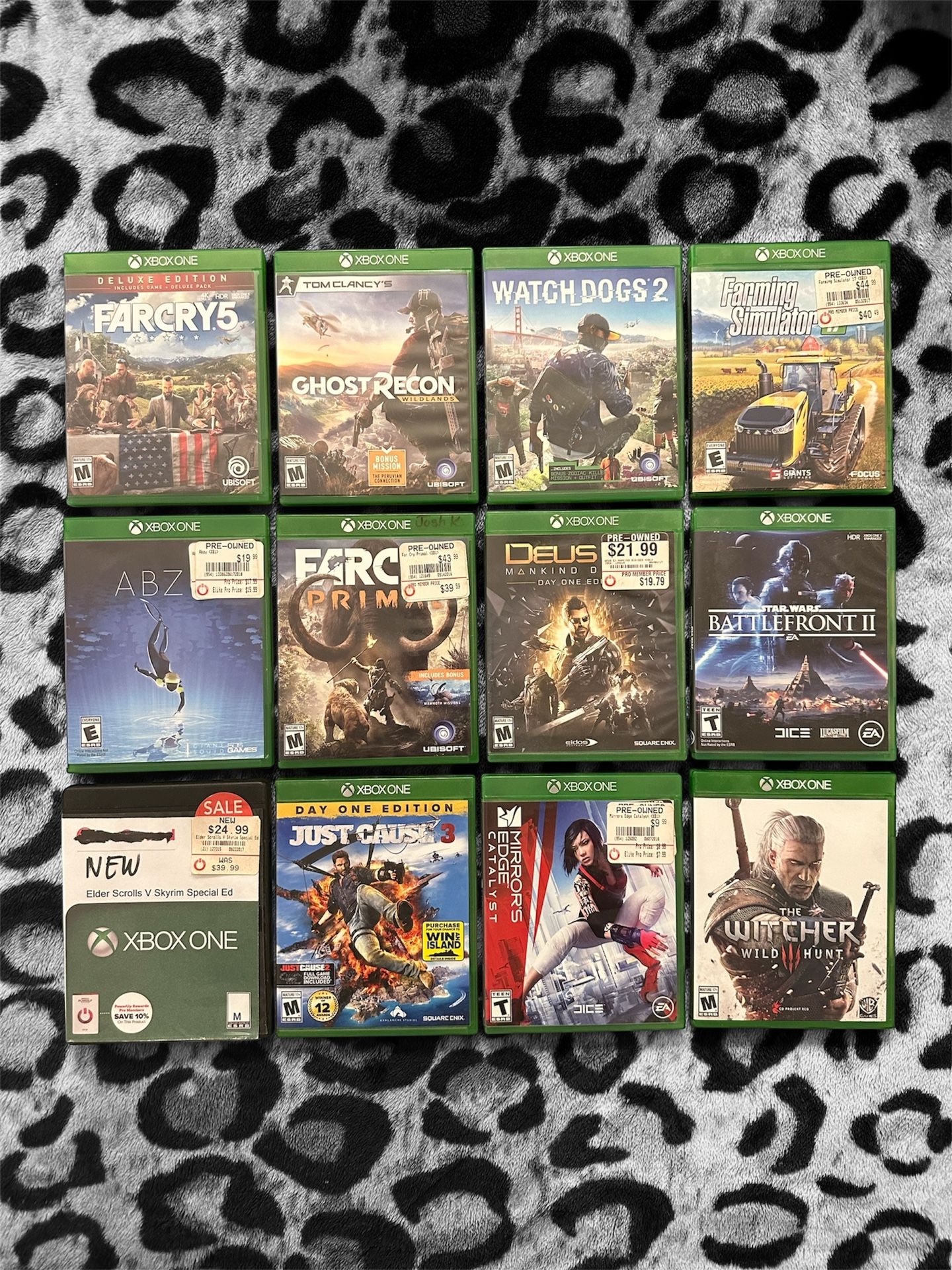 (12) Xboxone Games