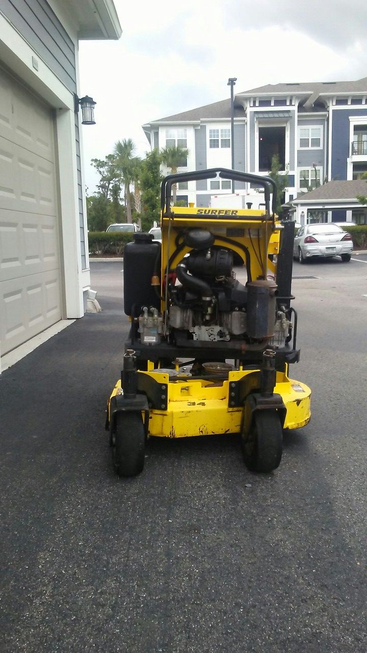 Great Dane super surfer stand on zero turn mower for Sale in Charlotte, NC  - OfferUp