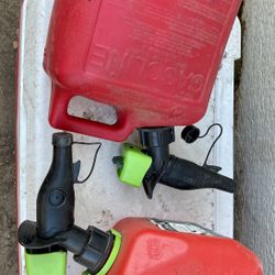 GAS CANS (2)